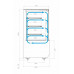 Витрина кондитерская Carboma KC70 VM 0,6-1 Light версия 2.0 (9005-0109)