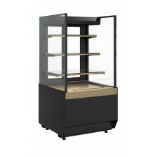 Витрина кондитерская Carboma KC70 VM 0,6-2 Standart открытая, прямая боковина версия 2.0 (9005-0109)