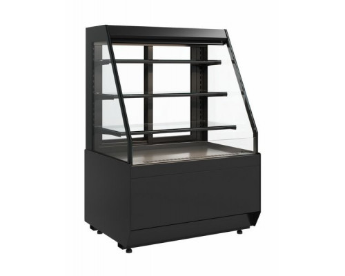Витрина кондитерская Carboma KC70 VM 0,9-2 Standart открытая версия 2.0 (9005)