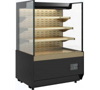 Витрина кондитерская Carboma KC70 VM 0,9-2 Standart версия 2.0 открытая, горка, без боковин, 9005-0109
