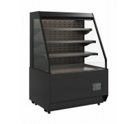 Витрина кондитерская Carboma KC70 VM 1,3-2 Standart открытая, горка версия 2.0 (9005)