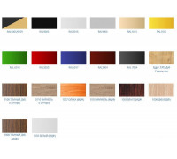 Витрина кондитерская Carboma KC70 VV 0,6-1 Standart версия 2.0 без боковин, 9005, дверь слайдер