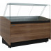 Витрина кондитерская Carboma KC80 SM 1,0-1 (1008 темный дуб)