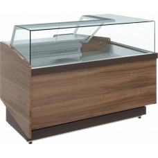 Витрина кондитерская Carboma KC82 SM-5 02 (модуль левый) (1008 темный дуб)