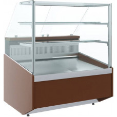 Витрина кондитерская Carboma KC95 SM 1,2-1 (1008 темный дуб)