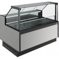 Витрина морозильная Carboma GC110 SL 1,25-1 версия 2.0 с боковинами, 9006-0430