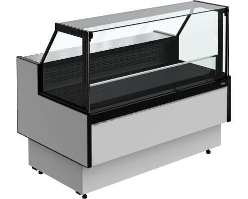 Витрина морозильная Carboma GC85 SL 1,5-1 с боковинами, 9006-9005