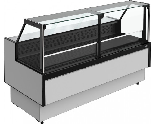 Витрина морозильная Carboma GC95 SL 1,8-1 версия 2.0 без боковин, 9006-9005