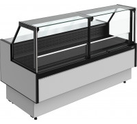 Витрина морозильная Carboma GC95 SL 2,0-1 версия 2.0 с боковинами, 9006-9005