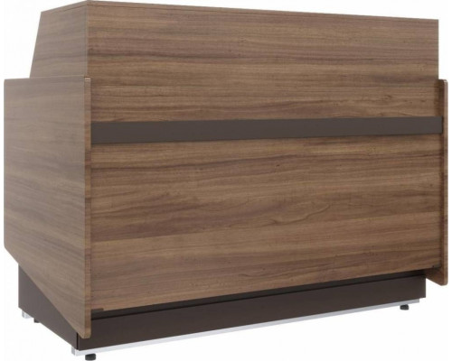 Витрина нейтральная Carboma KC82 N 1,5-13 (1008 темный дуб)