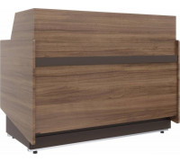 Витрина нейтральная Carboma KC82 N 1,9-13 (1008 темный дуб) (стойка барная)