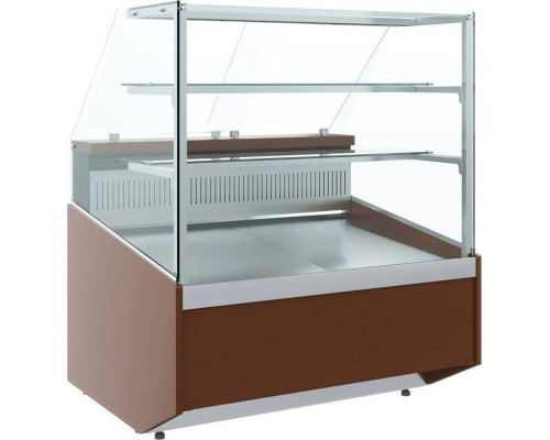 Витрина нейтральная Carboma KC95 N 1,2-1 (1008 темный дуб)