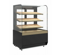 Витрина нейтральная напольная Carboma KR70 N 0,9-1 Light Bread (9005-0109)