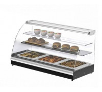 Витрина нейтральная настольная Carboma A57 N 1,2-1 (1,2 Арго XL) (0430 нерж)