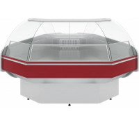 Витрина универсальная Carboma G120 VV-5 (внешний угол, динамика, цвет по схеме)