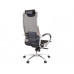 Офисное кресло руководителя deco ткань-сетка черная
