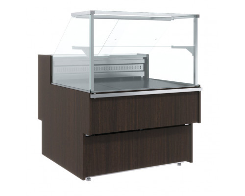 Витрина холодильная GC110 N 1,25-1 (Нейтральная 1,25 Carboma GC110) (1005 венге)