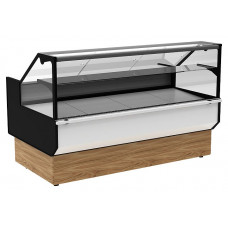 Витрина холодильная GC95 SL 1,2-1 (ВХСн-1,2 Carboma GC95 KombiLux) (0108 темный дуб)