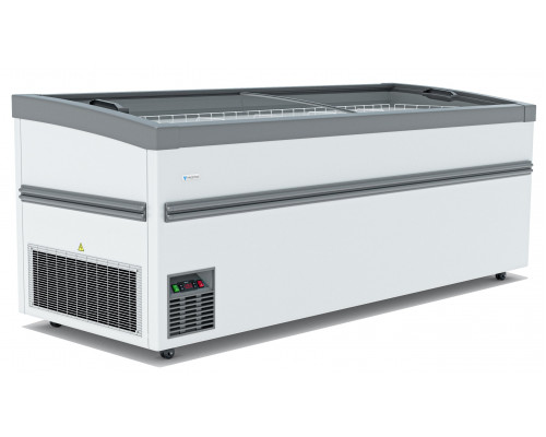 Ларь-бонета UF 2500 ВЕ серый с корзинами