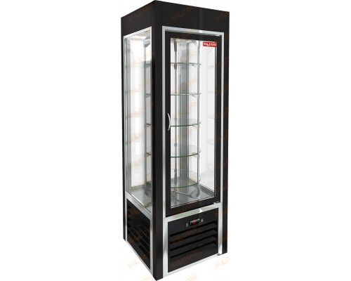 Витрина кондитерская VRC 350 R Sh Black FR