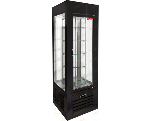 Витрина кондитерская VRC 350 R Sh Black