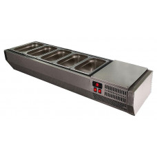 Витрина холодильная VT2-G (1/3) с крышкой