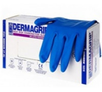 Перчатки dermagrip high risk упаковка 25 пар