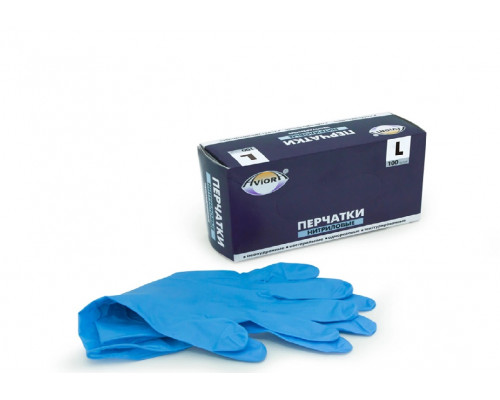 Перчатки нитриловые high risk, размер М, упаковка 50 штук