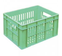 Ящик пластиковый дрожжевой перфорированный 302 40х30х18см цветной