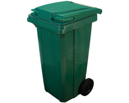 Мусорный контейнер МКА-120 литров цвет зеленый