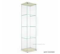 Стеклянная витрина ВС-21, размер 164*43 см
