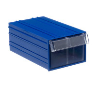 Пластиковый короб Стелла-Т С-2-синий-прозрачный