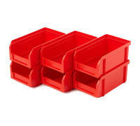 Пластиковый ящик Стелла-Т V-1-К6-красный