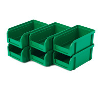 Пластиковый ящик Стелла-Т V-1-К6-зеленый