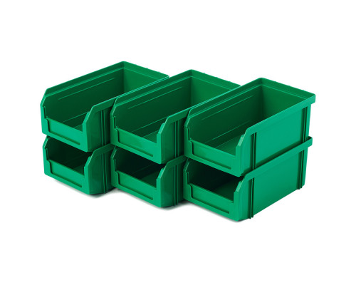 Пластиковый ящик Стелла-Т V-1-К6-зеленый