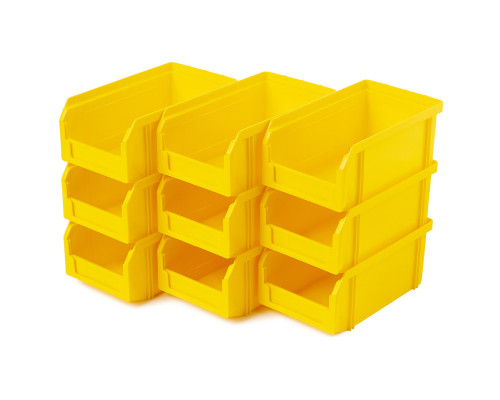 Пластиковый ящик Стелла-Т V-1-К9-желтый