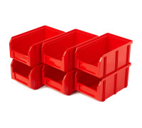 Пластиковый ящик Стелла-Т V-2-К6-красный
