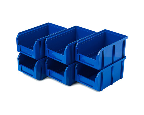 Пластиковый ящик Стелла-Т V-2-К6-синий