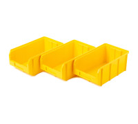 Пластиковый ящик Стелла-Т V-3-К3-желтый