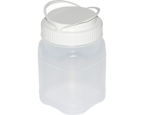 Бидон пластиковый 1 литр, арт.: БН-1, неокрашенный, код: 15282