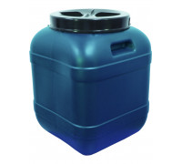 Бидон пластиковый 60 литр, арт.: ФЛ-60Н, синий, код: 14879