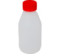 Бутыль пластиковая 0,25 литра с пробкой