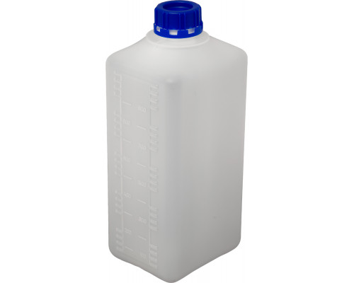 Бутыль пластиковая 1 литр с пробкой (горловина 32 мм)