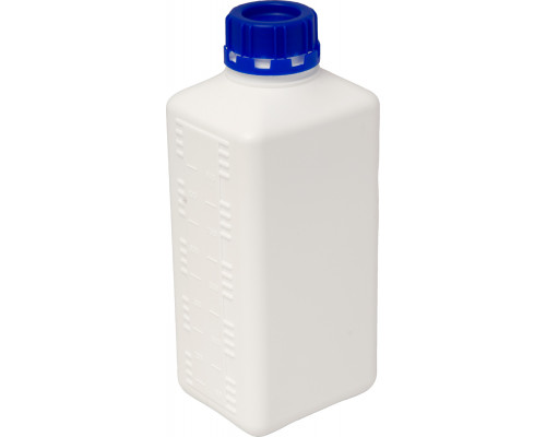 Бутыль пластиковая 1 литр с пробкой (горловина 40 мм)