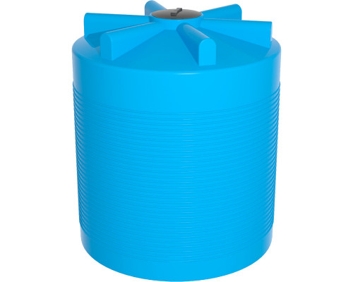 Емкость цилиндрическая вертикальная 5000 литров , арт.: ЭВЛ 5000(И), цвет: синий, код: 20329