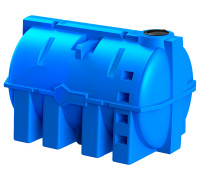Пластиковая ёмкость для воды 10000 литров, арт.: G 10000, цвет: синий, код: 25901