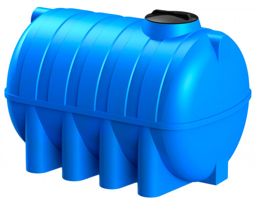 Пластиковая ёмкость для воды 2500 литров, арт.: G 2500, цвет: синий, код: 25906