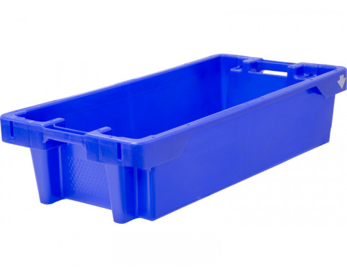 Ящик сплошной 800*450*190 мм, объем  л., арт.: Fish box 20 blue, синий, код: 18465