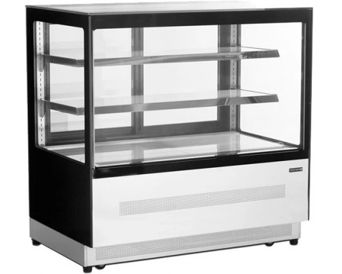 Витрина кондитерская Tefcold LPD1200F/Black черная/нерж