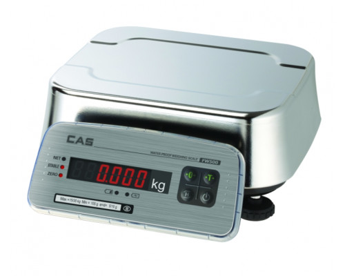 Весы CAS FW500-30E электронные фасовочные влагозащищенные